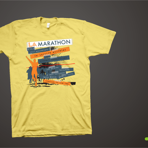 LA Marathon Design Competition Design by jonda.ro