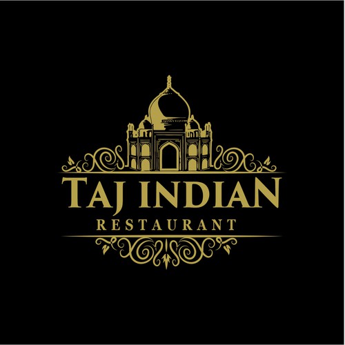 Taj indian restaurant logo design Ontwerp door Nikitin