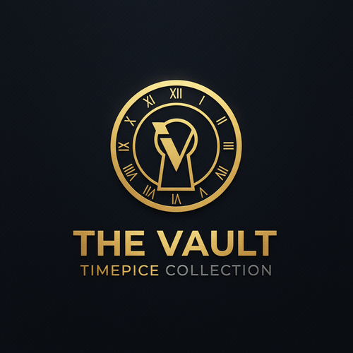 The Vault | Timepiece Collection Logo Contest Design by merajhossain