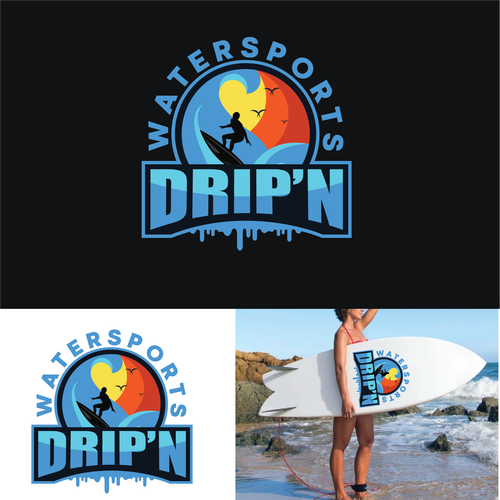 Logo Design for a Watersports and Boat Rental Company Based in Destin Florida Design by AAIIZZAA