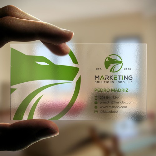 Marketing Solutions Business Card Design Design by Xclusive16