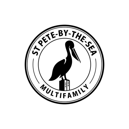 Sophisticated Florida Pelican Logo Design by muuter