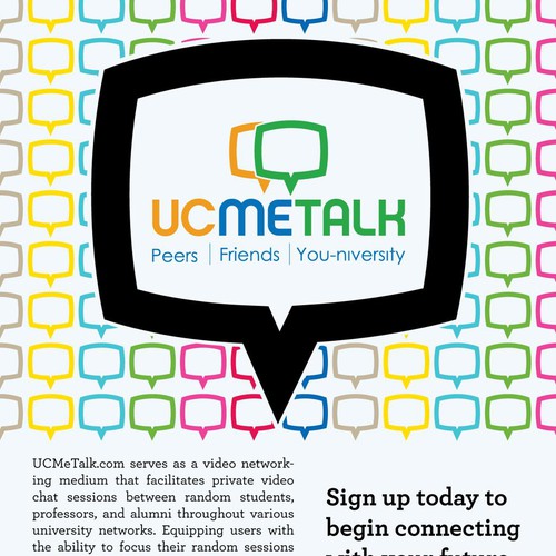 Help UCMeTalk with a new postcard or flyer Design by Seth Marquin Busque