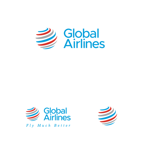 Take off! A Brand New Global Airline logo! Design by Sand82