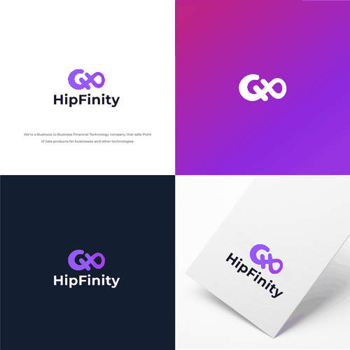 Design a trendy logo for a financial technology company. Design by KunciKeberhasilan