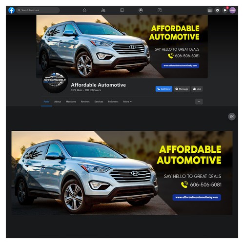 Facebook cover contest entry by Wisden