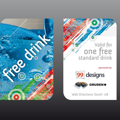 Design the Drink Cards for leading Web Conference! Ontwerp door imnotkeen
