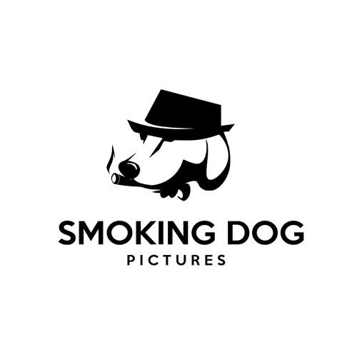 Create a fun and unique cartoon for smoking dog pictures | Logo design  contest | 99designs
