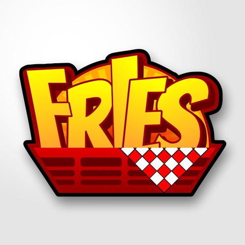 French Fries Restaurant Logo Design by Ityanjaoehar®