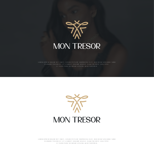 Unique Jewellery brand logo design Design by ankhistos