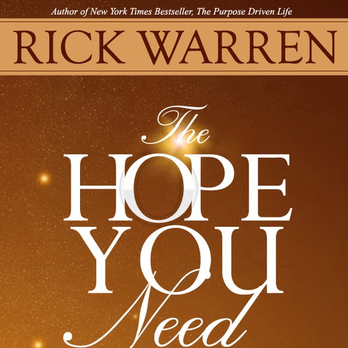 Design Rick Warren's New Book Cover Ontwerp door virtue4