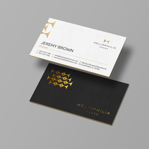 Luxury Custom Home Builder Business Cards needed Design by Azzedine D