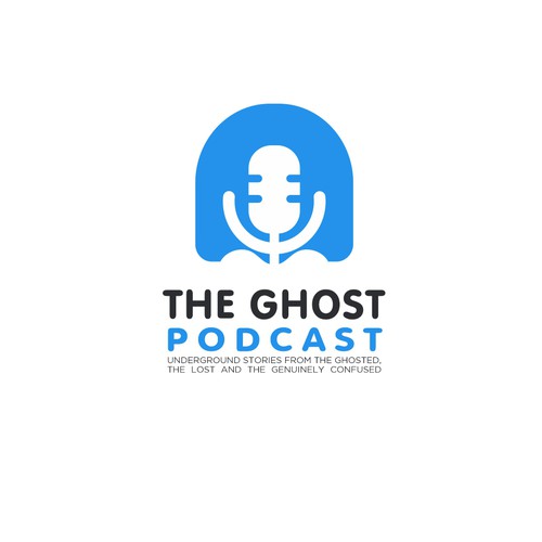 The Ghost Podcast Design by Tanny Dew ❤︎