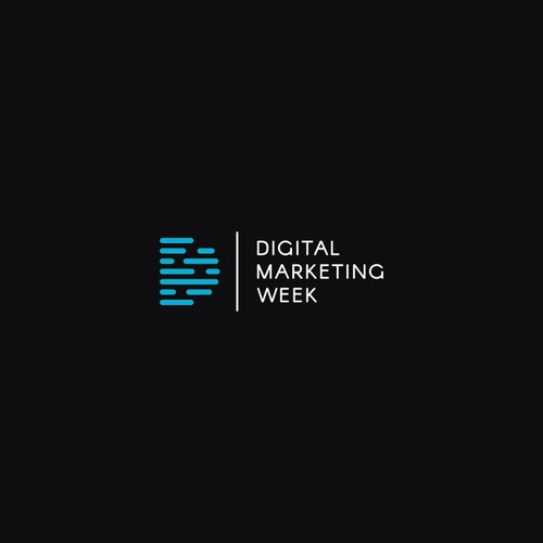 Logo for a digital marketing conference Design by Gabri.