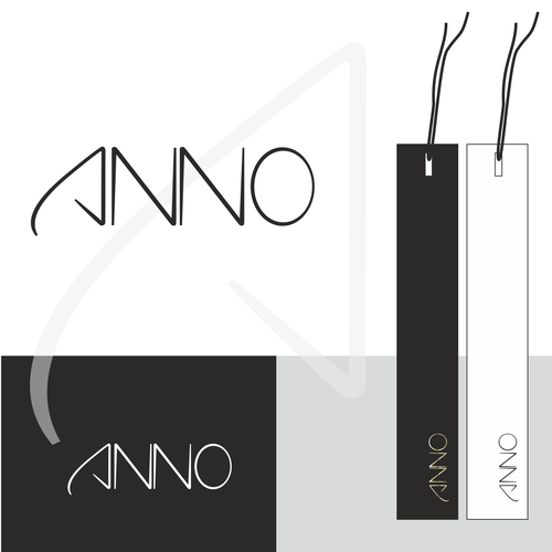 Design Craft a Unique Wordmark and Monogram for ANNO's Luxury Evening Wear di us.design