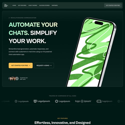 Web page design contest entry by M O M M E D