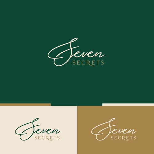 Logo Design for luxurious massage oil brand "Seven Secrets" Design by Alexey_Olimpiev
