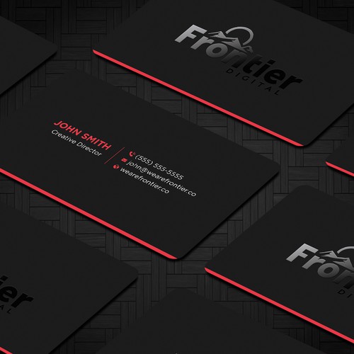 Create a business card with a rock solid brand Design by Taaiebah