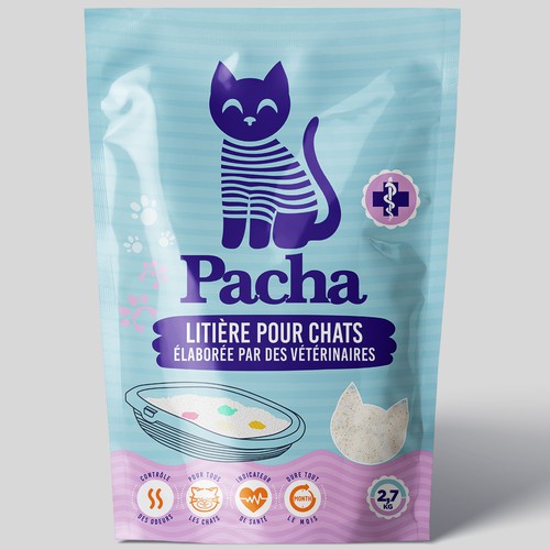 Cat Litter startup Minimalistic packaging - Contest Design von agooshe