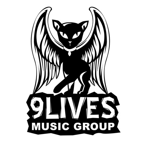 Design di 9 Lives Music Group Record Label LOGO di Groover