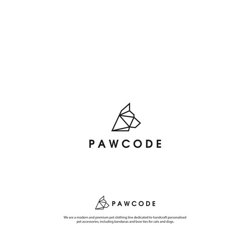 Design A Creative Logo For A Premium Pet Clothing Line Pawcode Logo Design Contest 99designs