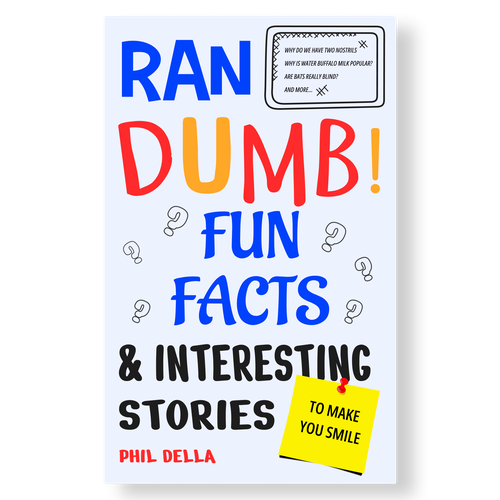 Ran-Dumb Fun Facts Book Cover Design by HarshGogri