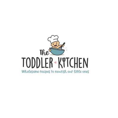 Fun logo for a food blog company focused on toddler and family nutrition and recipes. Design von meryofttheangels77