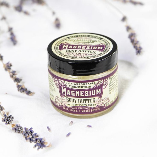 Body butter jar label