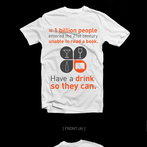 T-Shirt for Non Profit that helps children Design por CLCreative