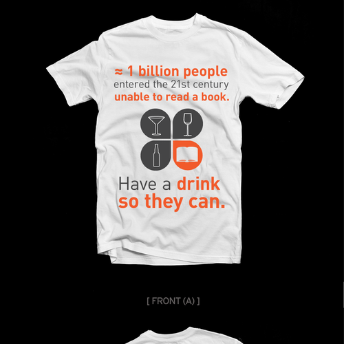 T-Shirt for Non Profit that helps children Diseño de CLCreative