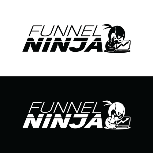 Looking For A Ninja Logo For Our Marketing Agency 🥷🏻 Design by dpot