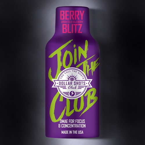 Design di Create an eye-catching energy shot drink bottle design for the relaunch our eCommerce Supplement Shot Co.!! di Dimanist