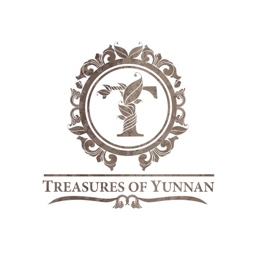 logo for Treasures of Yunnan Diseño de Rozak Ifandi