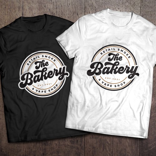 Smoke Shop Called "The Bakery" Logo Design by Boaprint