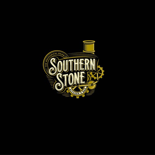 Design a Southern Industrial logo for new restaurant and speak easy Design by DonMare