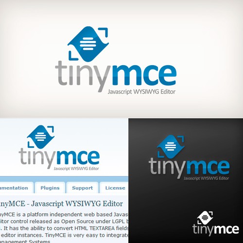 Logo for TinyMCE Website Design by RBDK