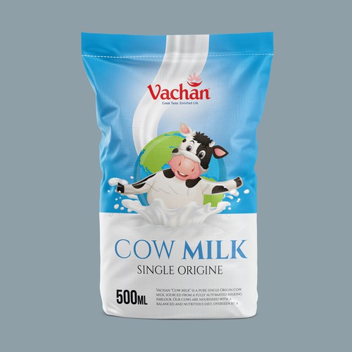 Vachan Cow Milk Design by Experiva