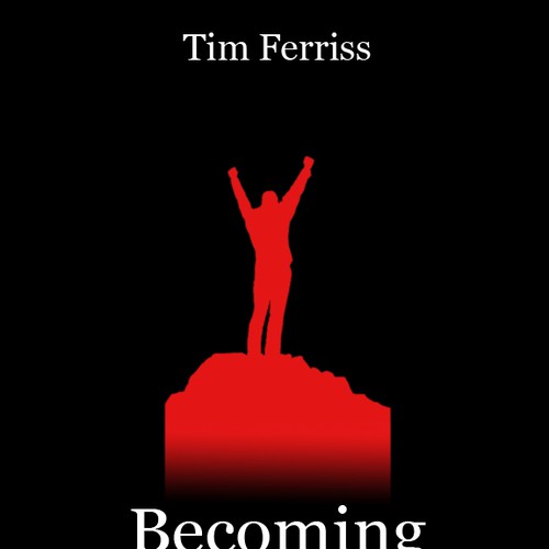 "Becoming Superhuman" Book Cover Design by Tuke
