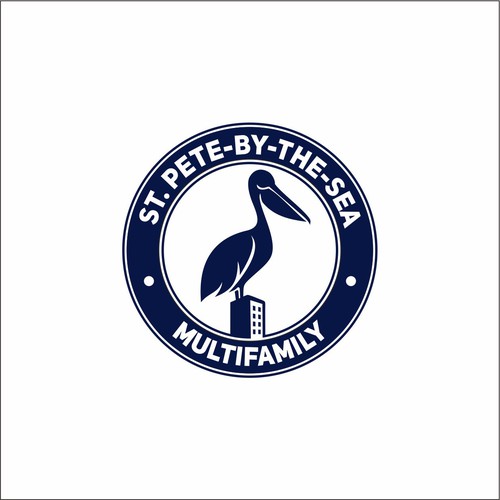 Sophisticated Florida Pelican Logo Design by Zamzami