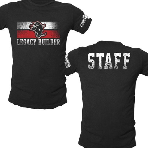 T-shirt design "Legacy Builder"