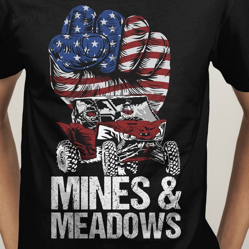 Patriotic T Shirt Design Design by AntonB