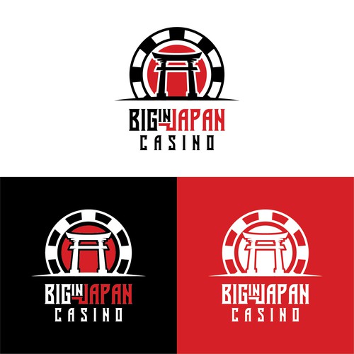 BigInJapanCasino Logo Design by Jovi Ming