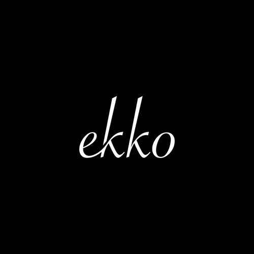 SIMPLE LOGO - ekko Letters then dm after Design by artoffaizan