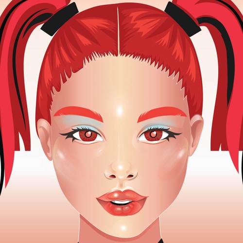 Attractive Face - Graphics Design デザイン by Asanyana