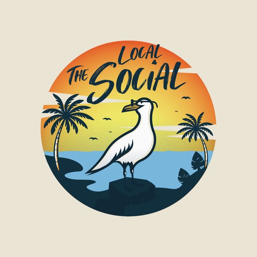 Beachy Clothing Brand Logo Design by Hossam Target