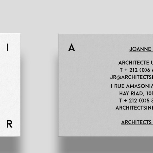 One logo / architecture studio Réalisé par Cass Design