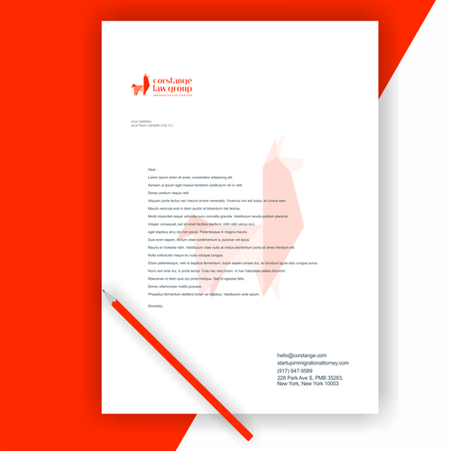 Stationery contest entry by YADUM®