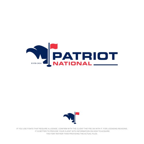 Patriots National Golf Club Design réalisé par Dezineexpert⭐