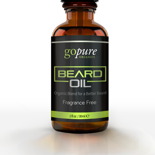 Create a High End Label for an All Natural Beard Oil! Design by a x i o m a ™