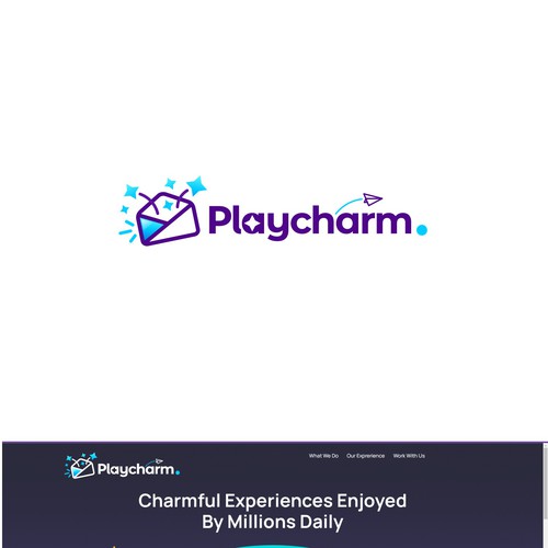 Playcharm Logo Design by InkSay Design